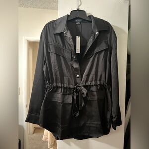NWT Sanctuary Satin Jacket